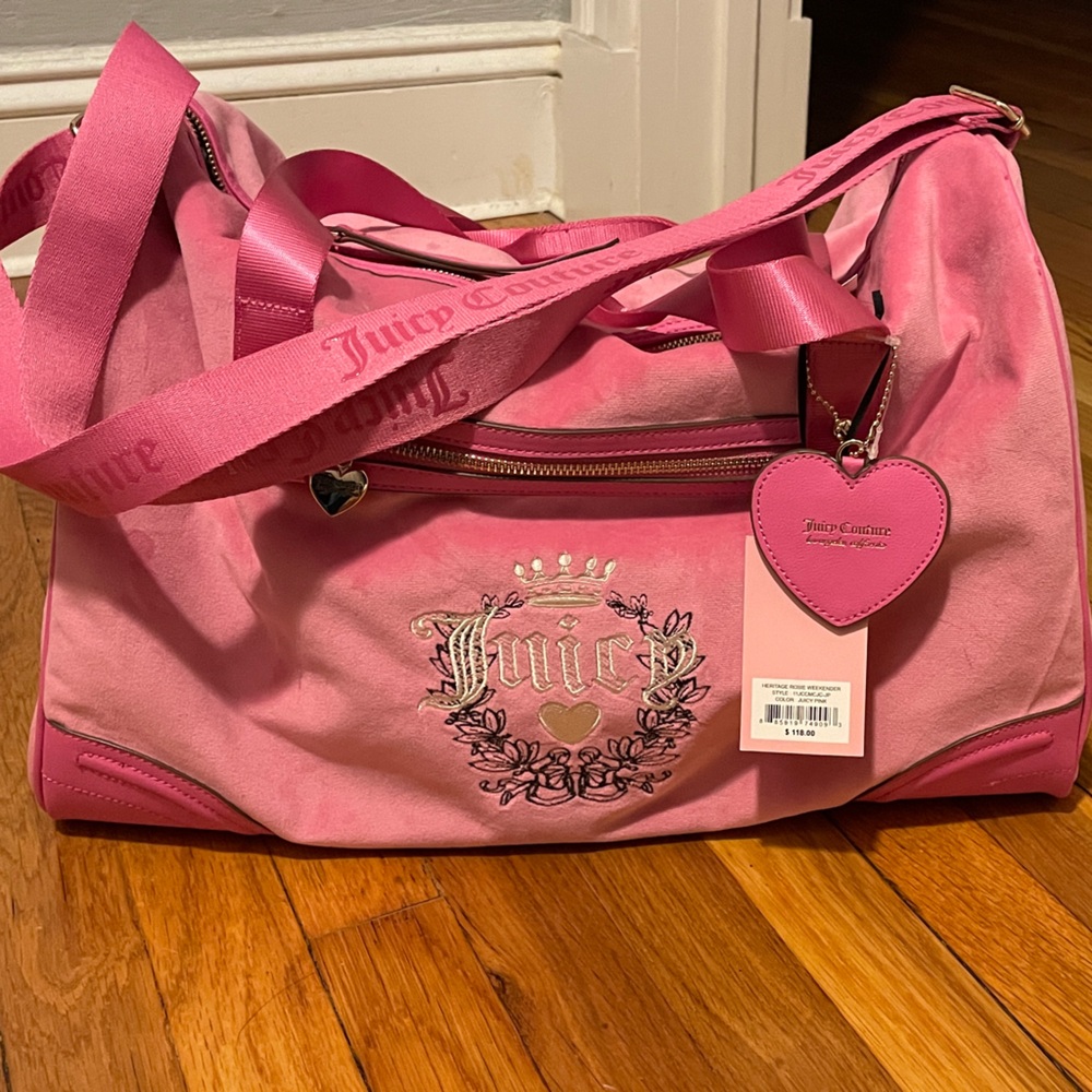 Juicy Couture Pink Travel Bag